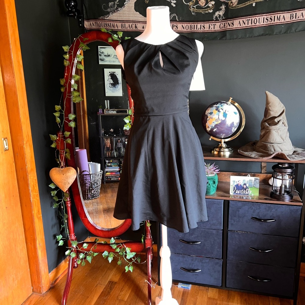 Express mini black dress